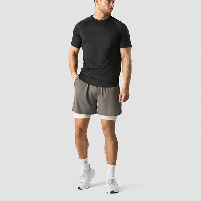 Stride Raglan T-shirt, Black