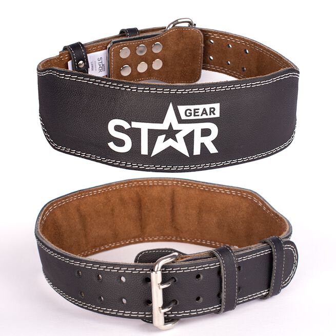 Træningsbælte Læder Sort