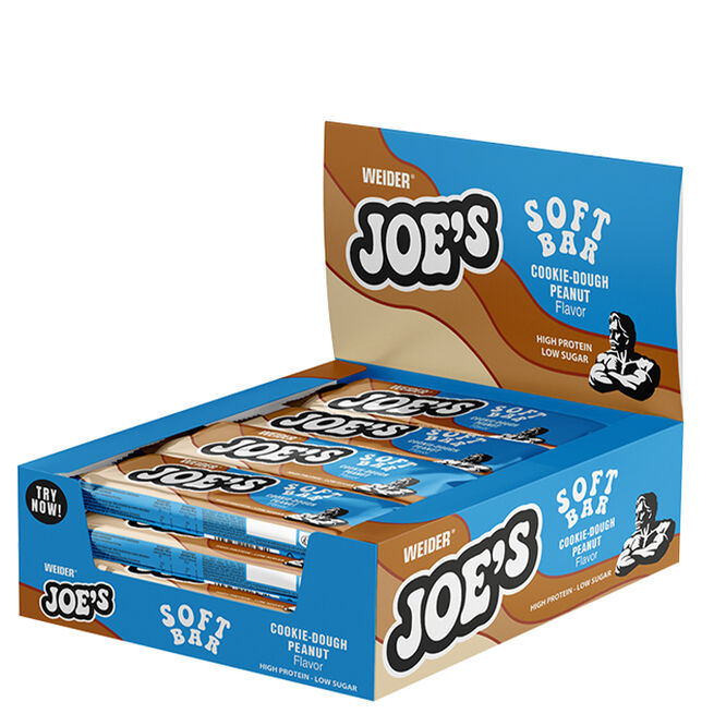 12 x JOE'S Soft Protein Bar 50 g Cookie Dough