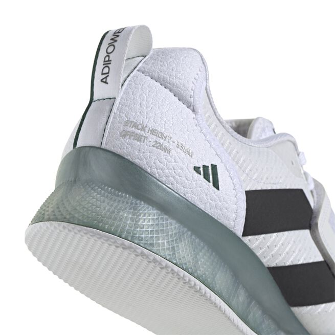 Adipower Weightlifting 3 Sko Hvid Sort/Grøn