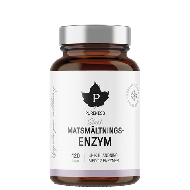 Stærkt fordøjelsesenzym 120 kapsler