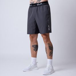 Dino Stretch Shorts, Dark Grey, L  Dino Stretch Shorts Grå