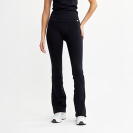 Seamless Flare Tights, Black, XS  Seamless Flare Træningstights Sort