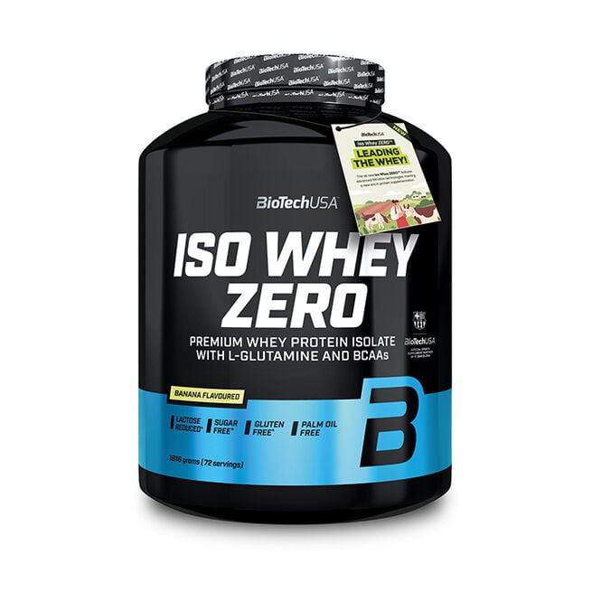 Iso Whey Zero Valleproteinisolat 1816 g Banana