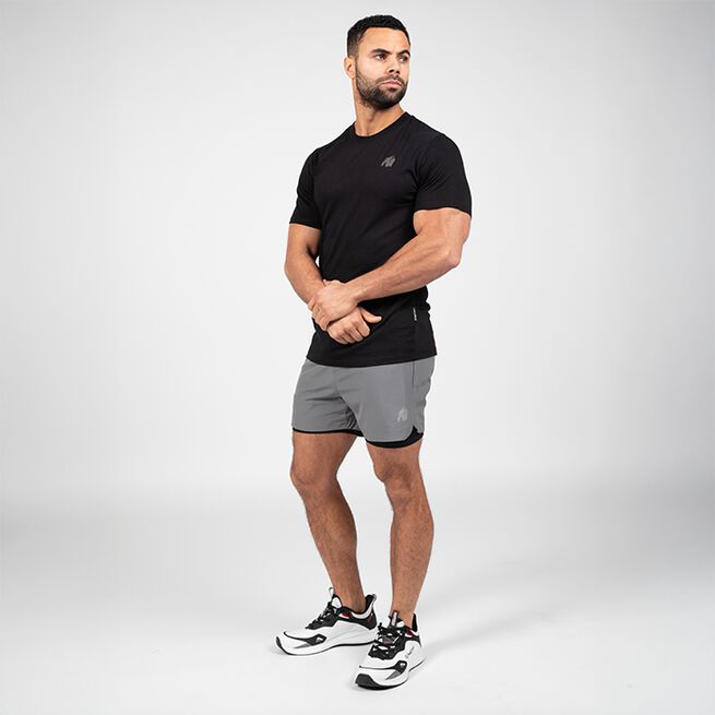Cortez 2-In-1 Shorts Grå