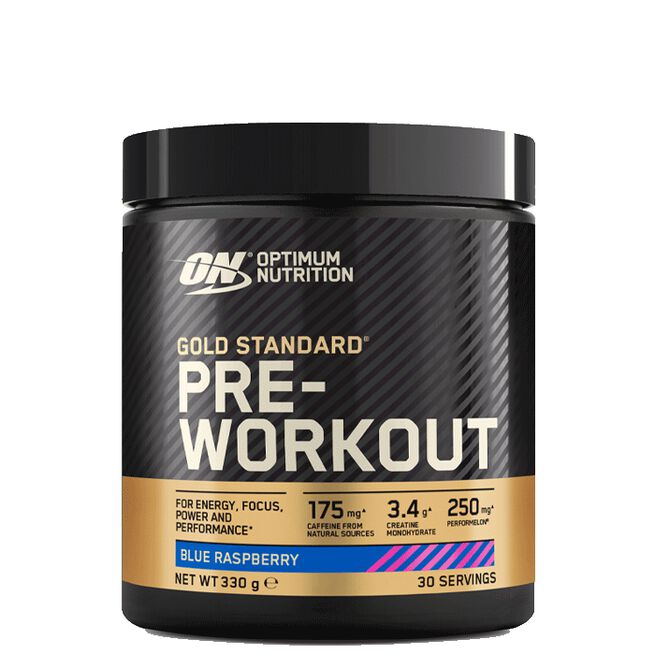 Gold Standard PWO 330g Blue Raspberry