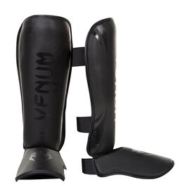 Venum Challenger Standup Shinguards, Matte/Black, M  Challenger Standup Shinguards Sort