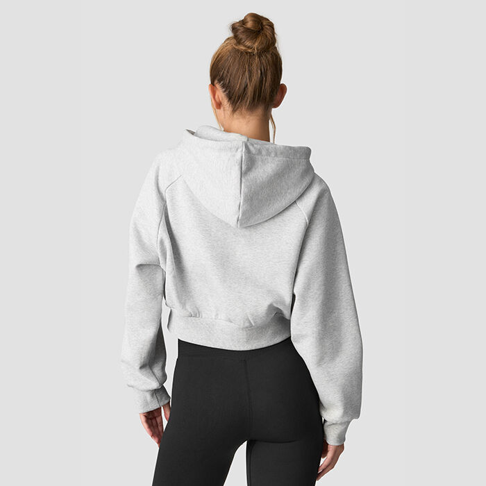 Everyday Cropped Hoodie Gr&aring;  