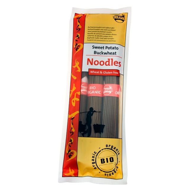 Nudler Boghvede & Sød kartoffel ØKO (veg.), 250 gram
