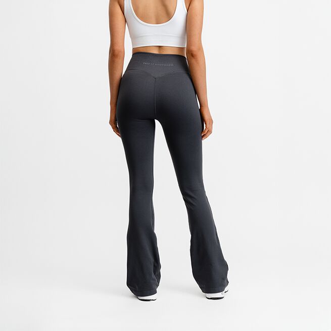 Seamless Flare Træningstights Grå