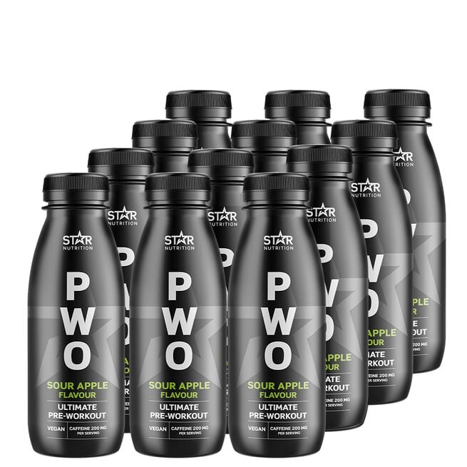 12 x Ultimate PWO 330 ml Sour Apple