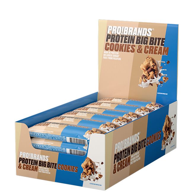 24x Energy Bars Big Bite Cookies & Cream