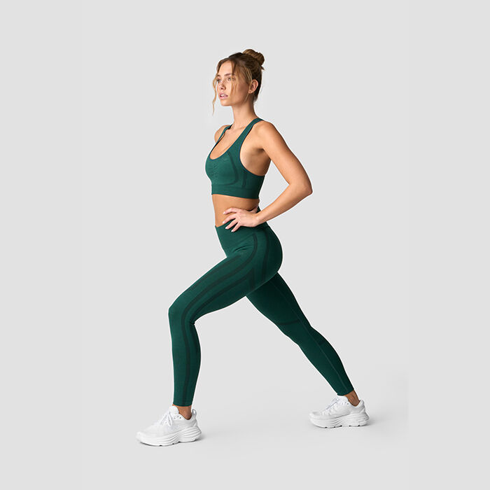 Rush Seamless Sport-BH M&oslash;rkegr&oslash;n