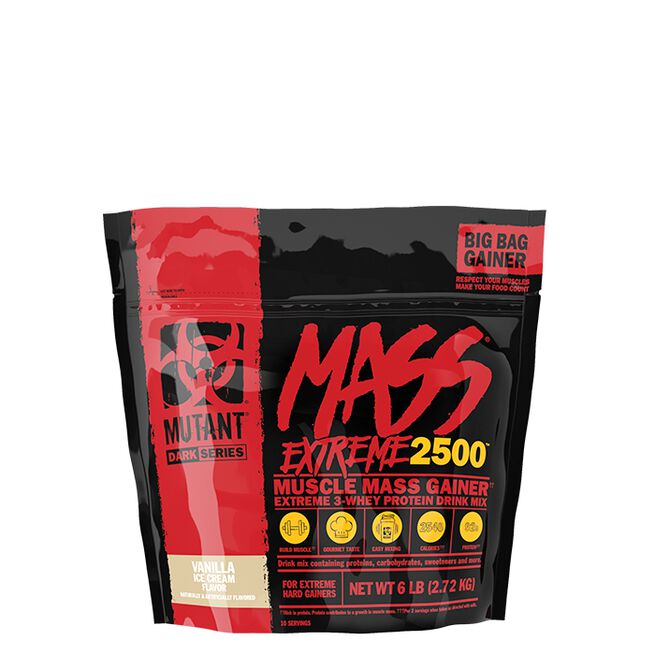 Mutant Mass Extreme 2500, 2,72 kg, Vanilla Ice Cream 