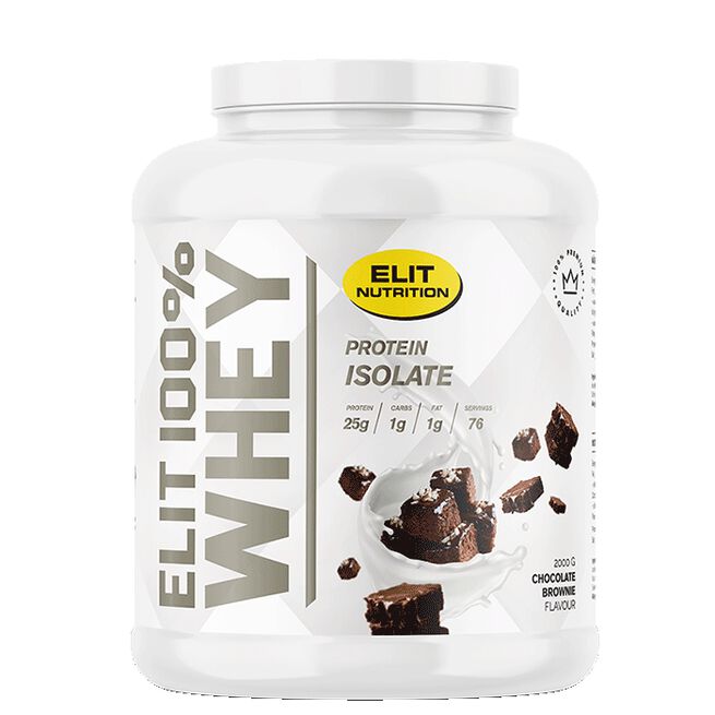 ELIT 100% Valleprotein 2000 g Chocolate Brownie