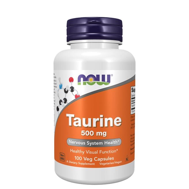 Taurin 500 mg 100 kapsler