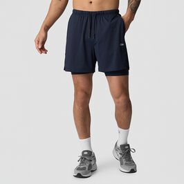 Stride 2-in-1 Shorts, Navy L  Stride Shorts Marineblå