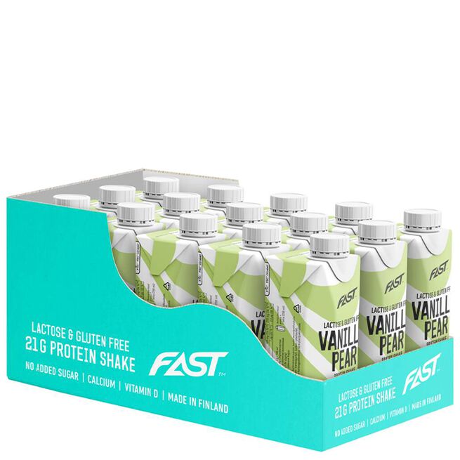 15 x Solid Protein Shake 250ml Vanilla Pear