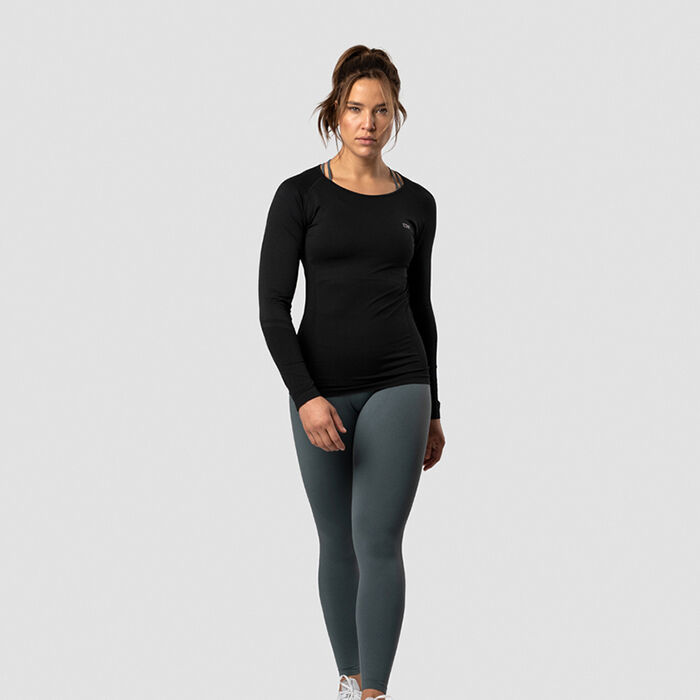 Everyday Seamless LS, Black