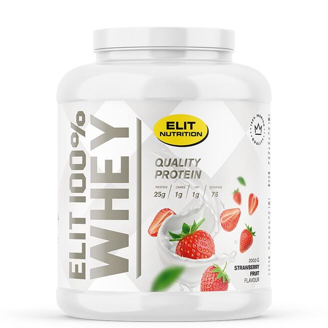ELIT 100% Valleprotein 2000 g Strawberry Fruit