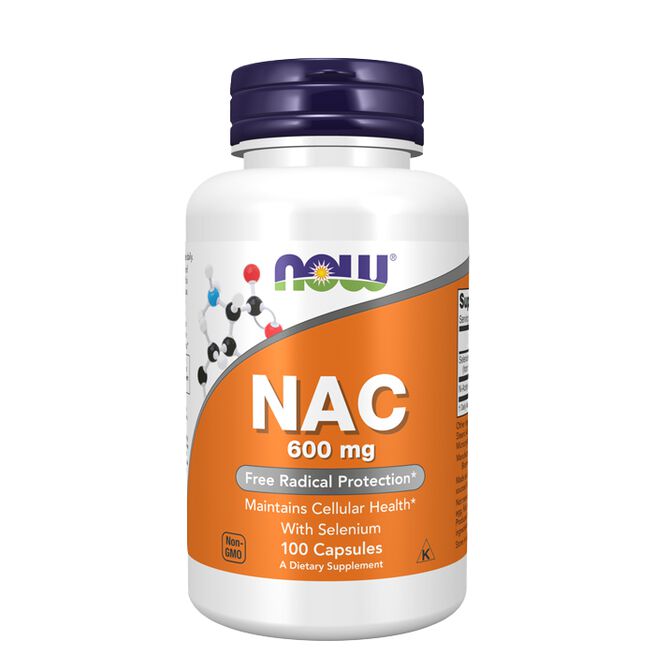 NAC 600 mg 100 kapsler
