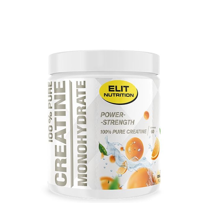 ELIT 100% ren kreatinmonohydrat 300 g Orange