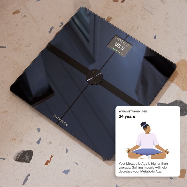 Body Smart Diagnostic Personvægt Sort