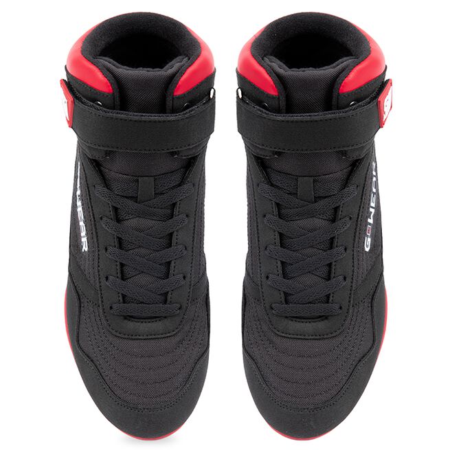 Classic High Tops, black/red