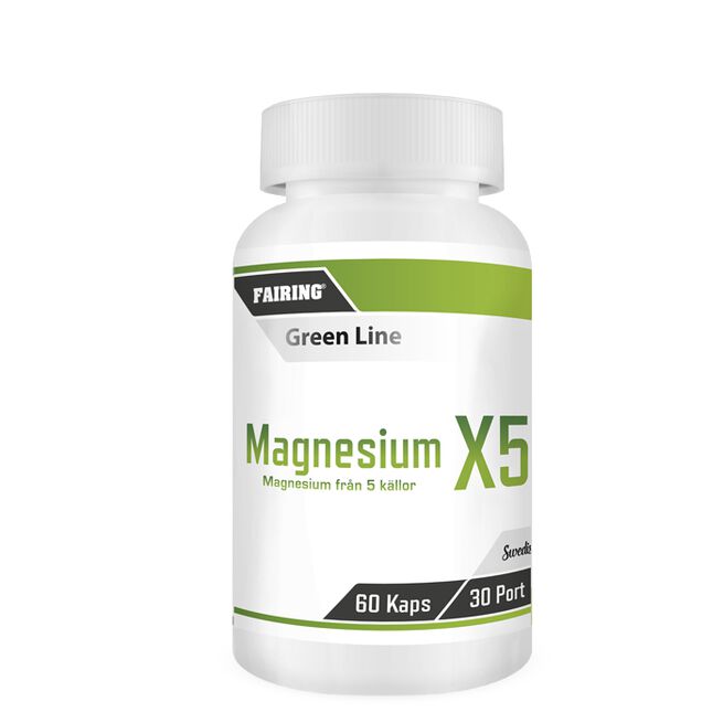 Magnesium 60 kapsler