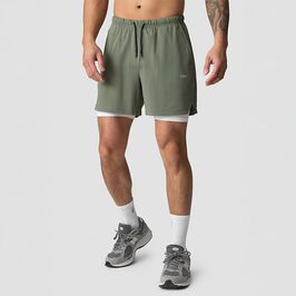 Stride 2-in-1 Shorts, Sea Green L  Stride Shorts Grøn