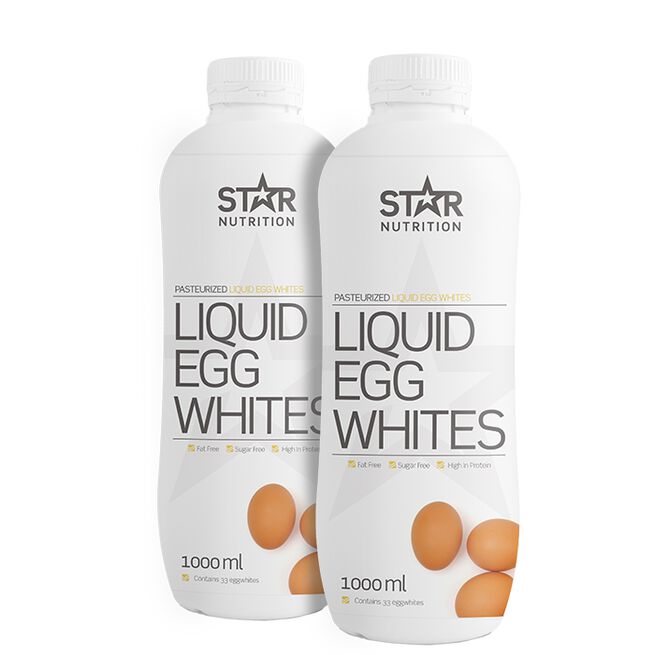 2 x Flydende æggehvider, 1000 ml