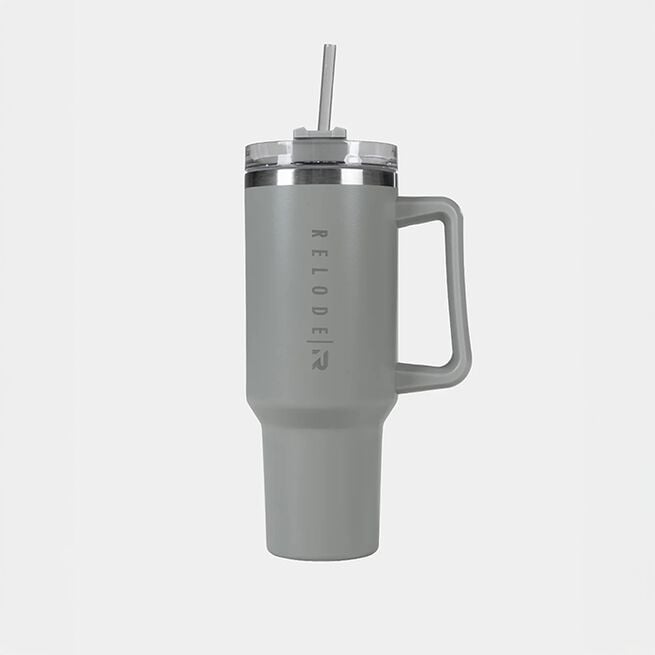 Clean Tumbler Vandflaske Rustfrit Stål 1200 ml Grå