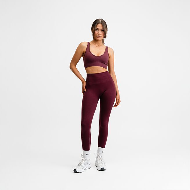 Træningstights Rødbrun