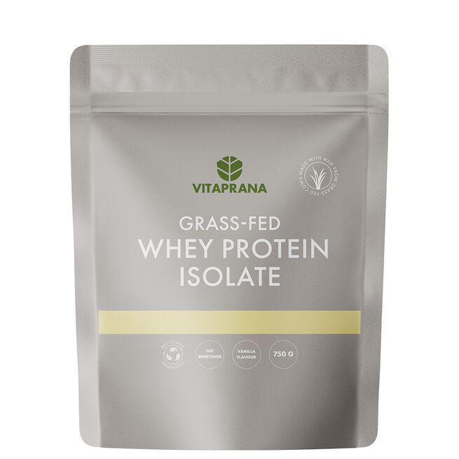 Valleproteinisolat Græsfodret 750 g Vanilj