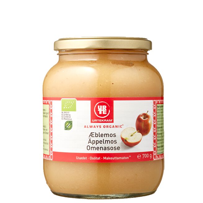 Æblemos Usødet, 700 g Äpple