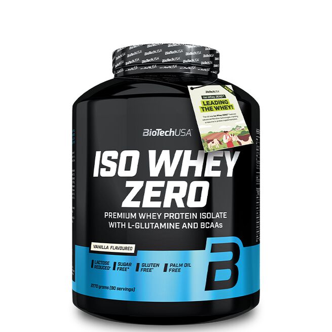 Iso Whey Zero Valleproteinisolat 1816 g Vanilla