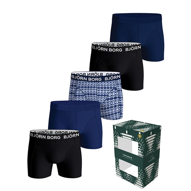 5-Pack Cotton Stretch Boxer, Multipack