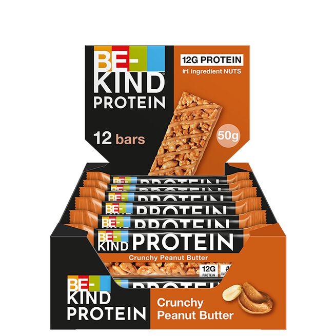 12 x BeKind Protein Bar 50 g Crunchy Peanut Butter Crunchy Peanut Butter