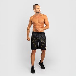 Venum Serpenti Training Shorts Black/Silver/Gold, L  Serpenti Træningsshorts Sort Sølv Guld
