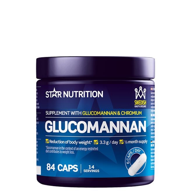 Glucomannan Fat Burner 84 kapsler