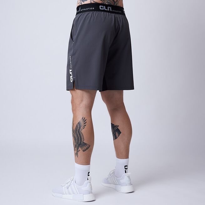 Dino Stretch Shorts Grå