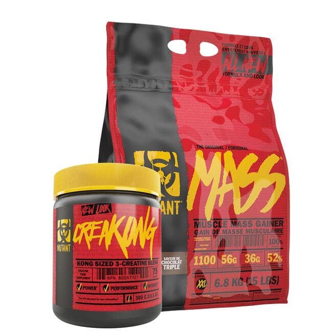 Mutant Mass, 6,8 kg + CreaKong, 300g