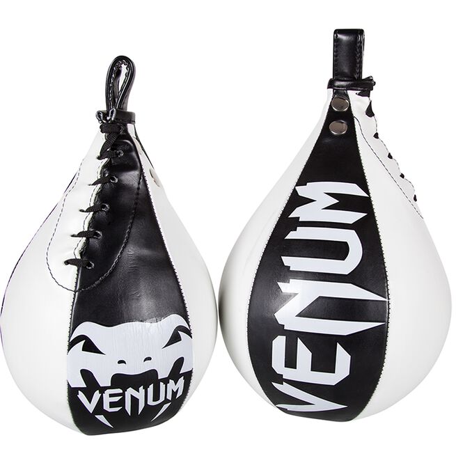 Venum Speed Bag Boksebold Læder Sort/Hvid L