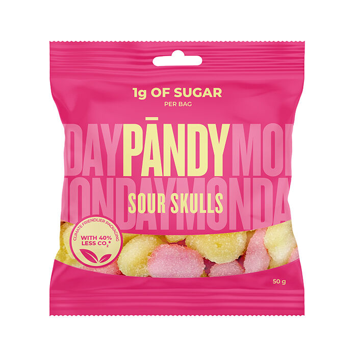 P&auml;ndy Candy 50 g Sour Skulls