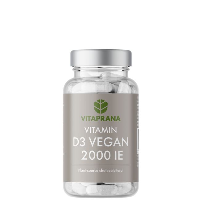 Vitamin D3 Vegan 2000 IE, 110 kapsler