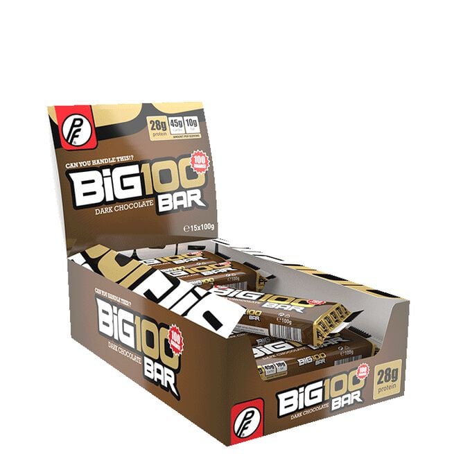 15 x Big 100 Proteinbar 100 g Mørk Sjokolade