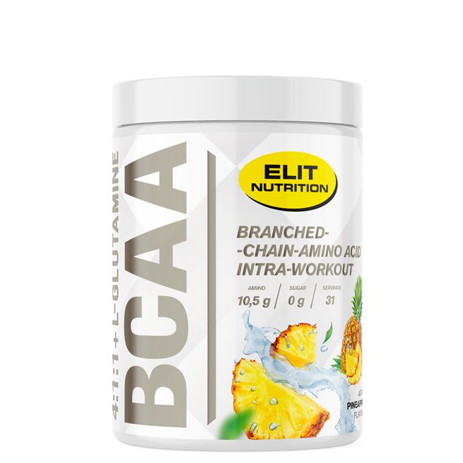 ELIT BCAA 4:1:1 + L-glutamine, 400 g Pineapple