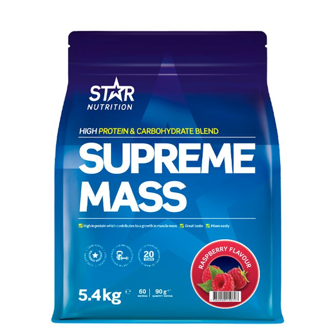 Supreme Mass Gainer 5400 g Hallon