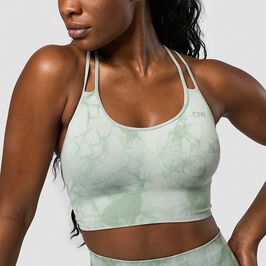 Define Seamless Tie Dye Sports Bra, Light Sea Green, L  Define Seamless Tie Dye Sport-BH Grøn