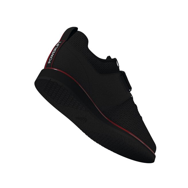 Powerlift 5 Sko Sort Hvid Rød